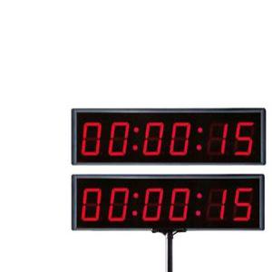 마라톤 타이머 대형 충전식 전광판 스톱워치 기록 경기장 삼각대포함 달리기 육상 초시계 시계