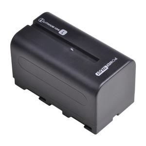 PowerTrust 2Pcs 5200mAh NP-F750 NP-F770 NP F750 F770 배터리 akku 소니 F970 F960 CCD-RV100 DCR-TRU47E