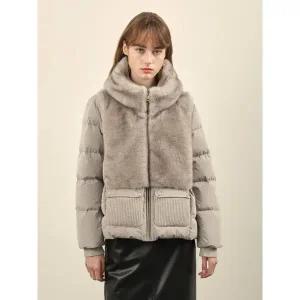 갤러리아 에코퍼 배색 다운점퍼 VVCKD4WA291