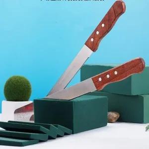 플로럴폼칼 꽃칼 플로럴스펀지칼 꽃칼 오아시스 꽃꽂이플로라폼 플로럴폼 꽃꽂이재료 꽃꽂이수반