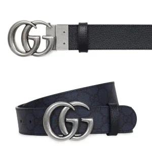 [구찌]25SS 구찌 수프림 GG 마몬트 리버시블 벨트 627055 FACJT 8441
