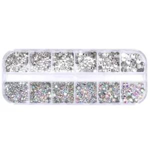 네이처스 파머 사이즈혼합 네일스톤 오로라 네일파츠 네일큐빅파츠 큐빅파츠 오로라파츠