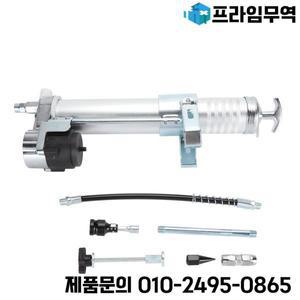 분할형 그리스 건 헤드 전기 드릴-그리스 어댑터 부착 키트 600CC 용량 12000PSI