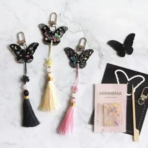 자개 노리개 키링 만들기 DIY 부자재 재료 키트 체험 공예 굿즈 태슬 한국 전통 선물 기념품 취미 세트