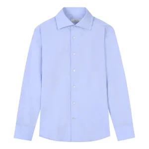 [지이크] 와이드 스프레드 코튼 와이셔츠 블루 (PHBAH5004)