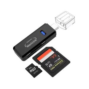 마하링크 USB3.1 Type-C SD/MicroSD 카드리더기 ML-R32C3