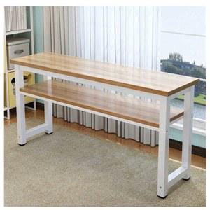 2단 긴 바 책상 보조 테라스 좁은 좁고긴 테이블 카페 비정형 선반