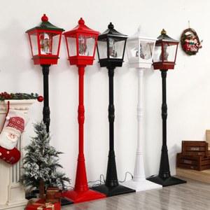 눈 내리는 멜로디 가로등 오르골 크리스마스오르골