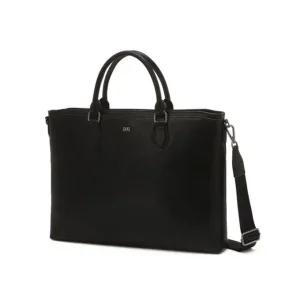 [갤러리아] DBBA5F170 닥스 블랙 로고장식 소가죽 서류가방