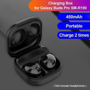samsung 호환 Galaxy Buds Pro SM-R190용 무선 충전 케이스 Bluetooth 호환 페어링 동기화 버튼 충전기 케