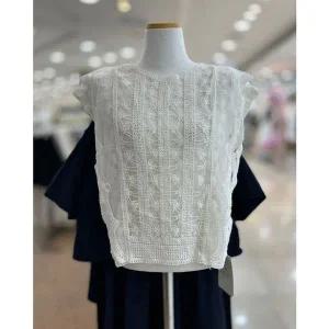 [NS홈쇼핑]부루앤쥬디 아치뜨개블라우스 BBRHBL108C[35326384]