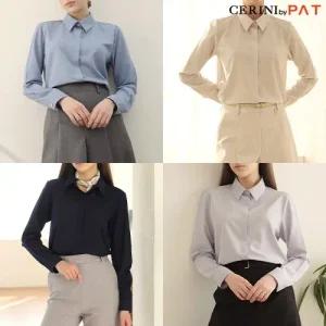 [CERINI by PAT] 여성 워셔블 발수 기능성 블라우스 1종 24f