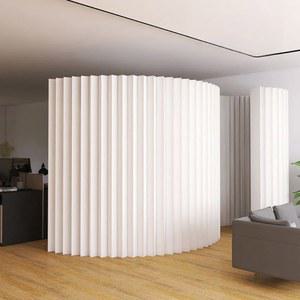 종이파티션 공간분리 인테리어 무타공 공간 지름 아치형가벽 종이벽 분리