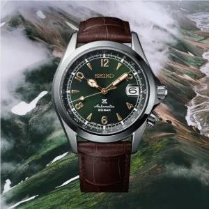 [롯데백화점]세이코 알바 세이코 PROSPEX 알피니스트 나침판 오토매틱 남자가죽시계 SPB121J1