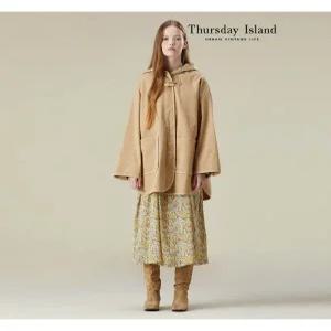 [써스데이아일랜드][Thursday Island] 디테쳐블 후드 야상 점퍼(T236MJP133W)