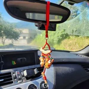 복숭아나무 액막이 비방 소원 재물 부적 걸이 (WFJCD3N)