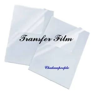 면 승화 투명 도안 필름 전사지 (잉크젯용 A4 10P)/열전사지/전사지/에코백/용품/밝은색용/열승화/잉크젯