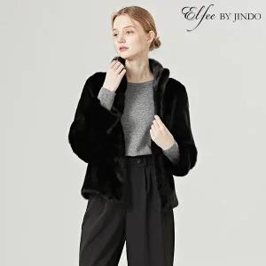[진도모피][최초가 2090000원] 진도 Elfee 풀스킨 휘메일 밍크 자켓 (E8W3EJ12)