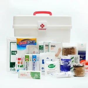 가정용 구급함 21종 약품 세트 구급상자 약보관함 대형