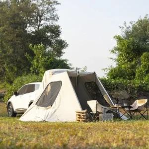 쉽고빠른설치 차박텐트 쉘터형 도킹텐트 꼬리텐트/트렁크텐트 카텐트 자동차텐트 카쉘터 카크닉 차량텐트