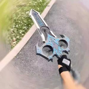 단검 드론 제품 단전비 칼모양 칼 드론검 이기어검 블루