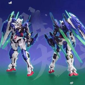 신조모형 1/100 엑시아 리페어4 WG모형 더블오 클럽G 완성품 7일 () R3