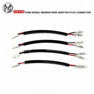 오토바이조명 와이어 어댑터 플매트 카펫 러그 커넥터 KTM 용 2 전원 코드 125 200 250 690 790 990 DUKE C