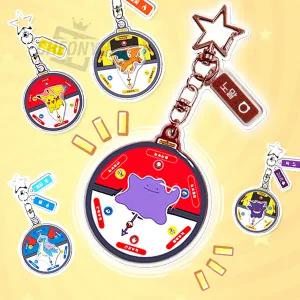 포켓몬 행운부적 룰렛열쇠고리 가방고리 키링