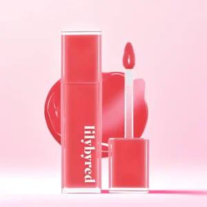 릴리바이레드 립틴트 브라이트 핑크색 앙큼 라이어 코팅 립틴트 06호 발그레한 딸기인 척