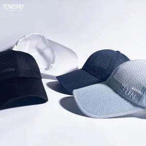 텐제로 롱사이즈캡 메쉬모자 SUN 골프 러닝 마라톤 야구 망사 메쉬캡
