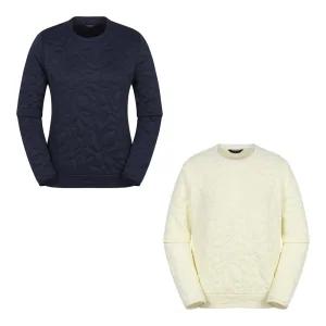 웨스트우드 여성 블룸 퀼팅 라운드 티셔츠_WN3WCTR414