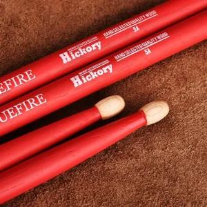 5A 히코리 드럼스틱(레드)/스틱/드럼/파우치/연습용/패드/막대/가죽/케이스/나무/채/보관/가방/보호/악세사