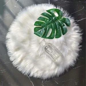 인조 양털 러그 원형 미니 대형 털러그 (80 cm)