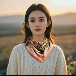 진주 여름 이지 마그네틱 광폭 은장 봄 간절기 금장 22종 스카프 자석 럭셔리 실크 자석스카프