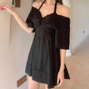 [아트박스]/옷자락 여자 워터파크 홀터넥 커버업 수영복