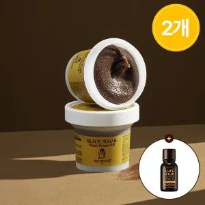 [스킨푸드][쿠폰가14,580원][1+1]블랙슈가 마스크 워시오프120g + (증정) 클렌징오일14ml