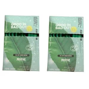 (1+1) 파지티브호텔 지중해 그린민트 유기농 녹차 14포 (총2박스, 28포)