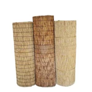 싸리 담장 테라스 정원 일식 소품 짚공예 미니어처 블랙 갈대 꾸미기 울타리 통나무 밀짚