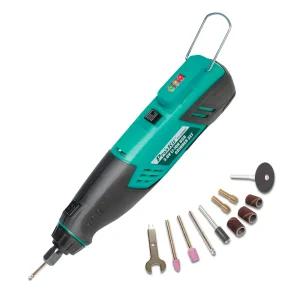 USB 충전식 3.7V 핸드 조각기 연마기 샌딩기 핸디 컷팅기 / 무선 전동 그라인더 세트 WISEPK348