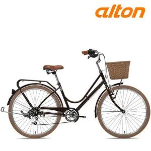 2025 알톤 클래식 2607 여성용 바구니 자전거 26인치 7단 무료조립