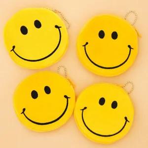 스마일 동전지갑 귀여운 미니 여행용 코인 파우치 열쇠고리 키링 선물