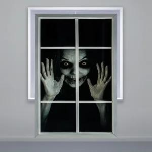 호러 페이스 월데코 파티 현수막 할로윈 캠핑 장식