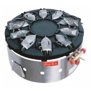 붕어빵기계 잉어빵 노점 길거리 간식 금형 메이커 가스 회전식 붕어빵기계