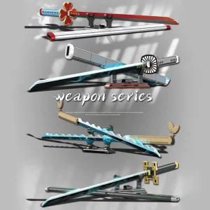 귀칼 귀멸의칼날 장난감칼 레고호환블록 일륜도 시노부 카나오 조립 선물 데이트 취미 키덜드 애니메이션