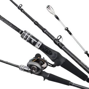 [콩심팥심]빅헌터 메탈릭 문어 낚시대 C-150H 메탈톱 후지가이드