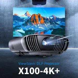 [리퍼] 뷰소닉 X100-4K+ 4K UHD LED 빔프로젝터 가정용 홈시네마