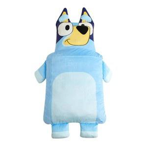 아이들을 위한 블루이 오버사이즈 바닥 라운지, 베개와 쿠션이 있는 부드러운 푹신한 의자, 편안한 휴대용 낮잠/놀이 매트