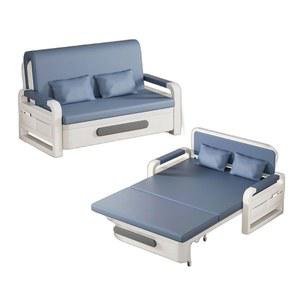 접이식 침대 소파베드 싱글 패브릭 낮은 메시지 발코니 침실 쇼파 원룸 성인용 겸용 간이