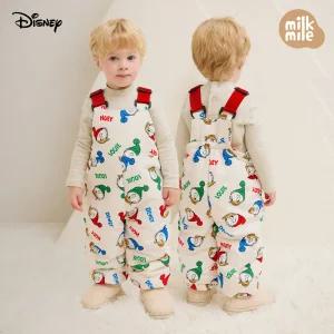 [밀크마일] [디즈니]휴이듀이루이 컬러풀오버롤스키팬츠