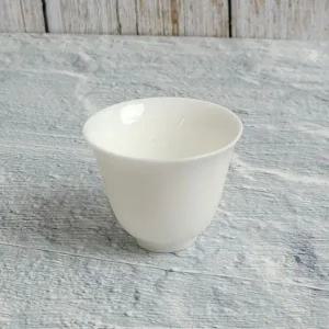 백자 아이보리 도자기 찻잔 다기잔 40ml